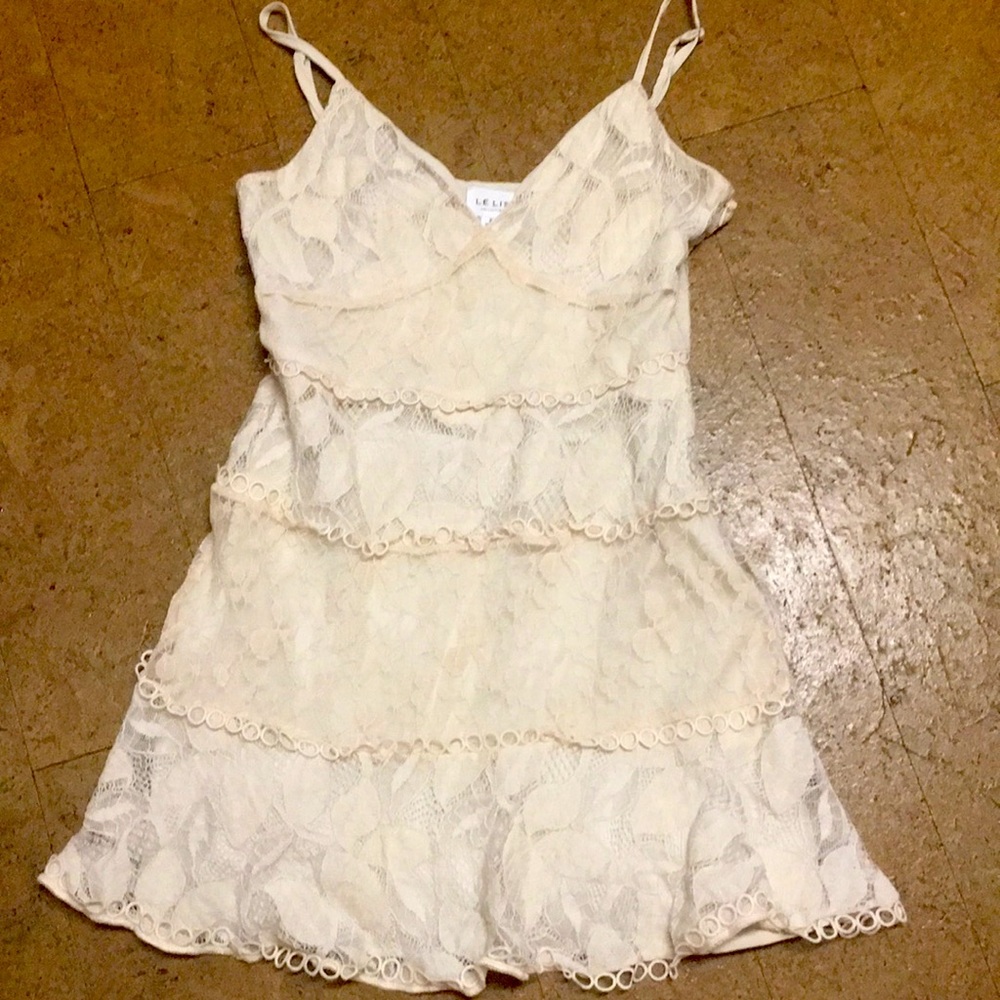 Women’s Le Lis Lace & Crochet Dress